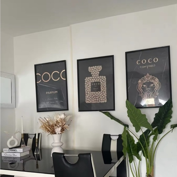 3PC Luxury Poster Canvas Wall Art (NO FRAME) - Picture 6 of 9